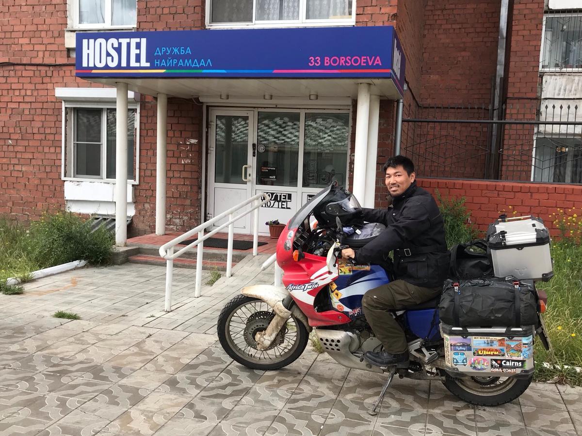 Hostel Druzhba Nairamdal อูลัน-อูเด ภายนอก รูปภาพ